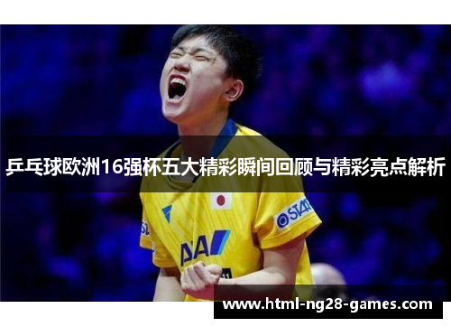 乒乓球欧洲16强杯五大精彩瞬间回顾与精彩亮点解析