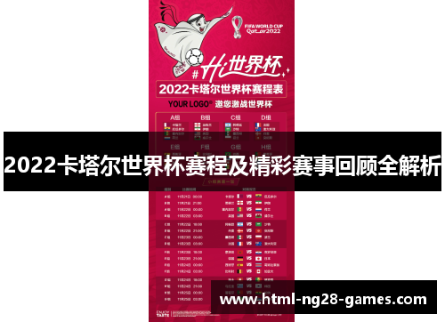 2022卡塔尔世界杯赛程及精彩赛事回顾全解析