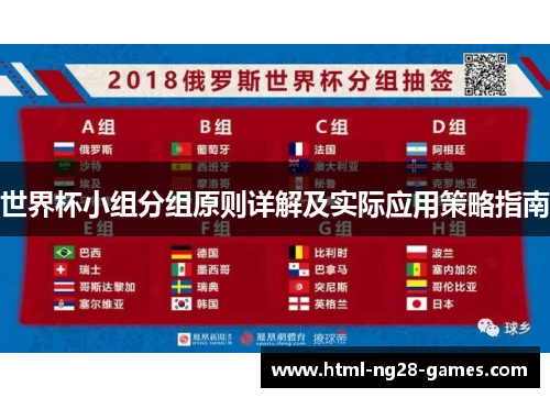 世界杯小组分组原则详解及实际应用策略指南